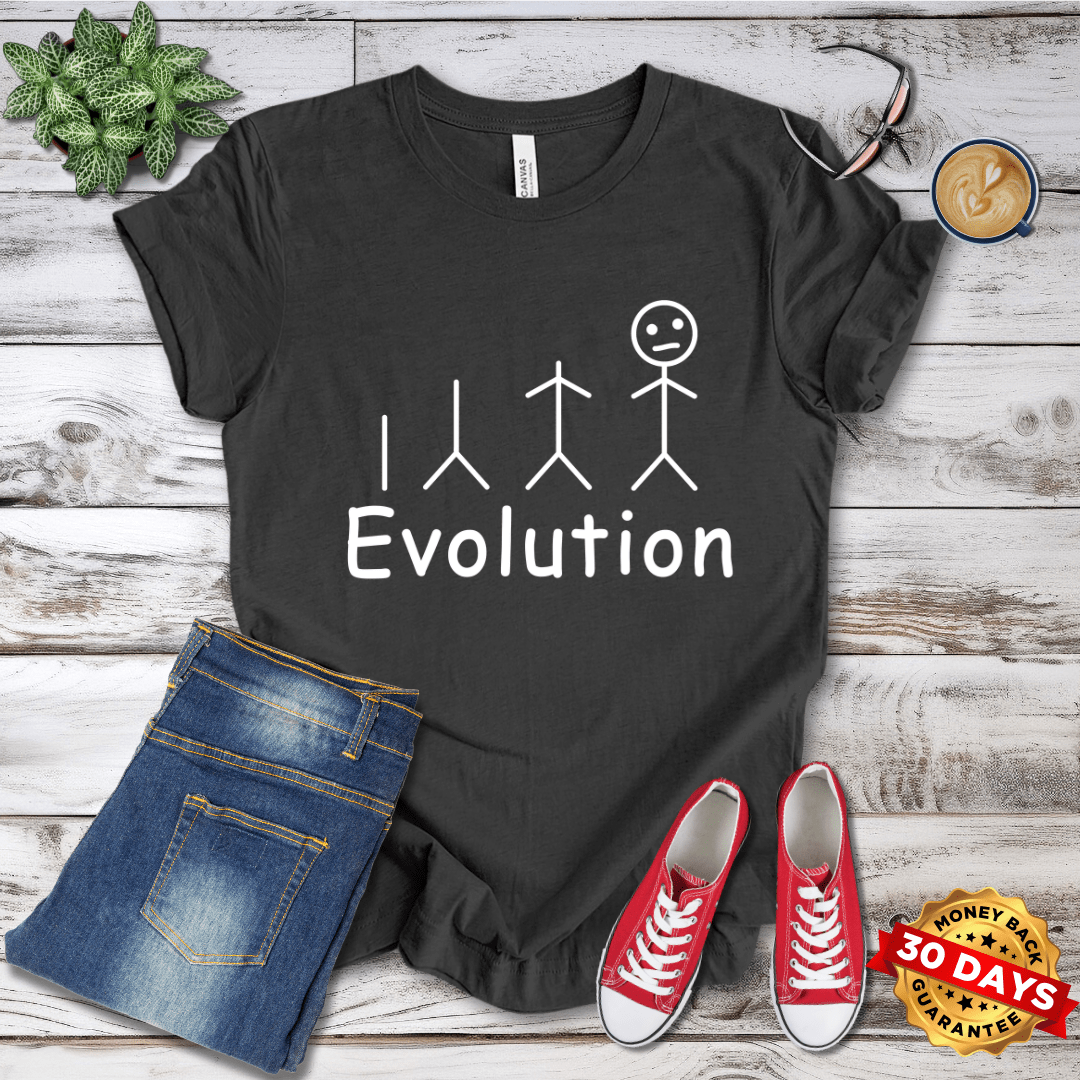 Stickman Evolution  T-Shirt