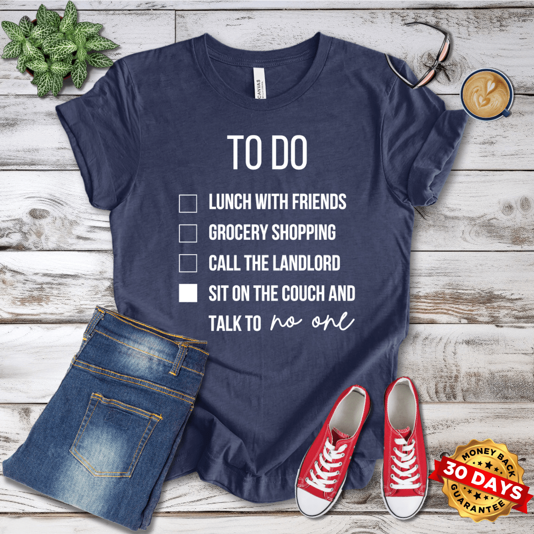 To Do List T-Shirt