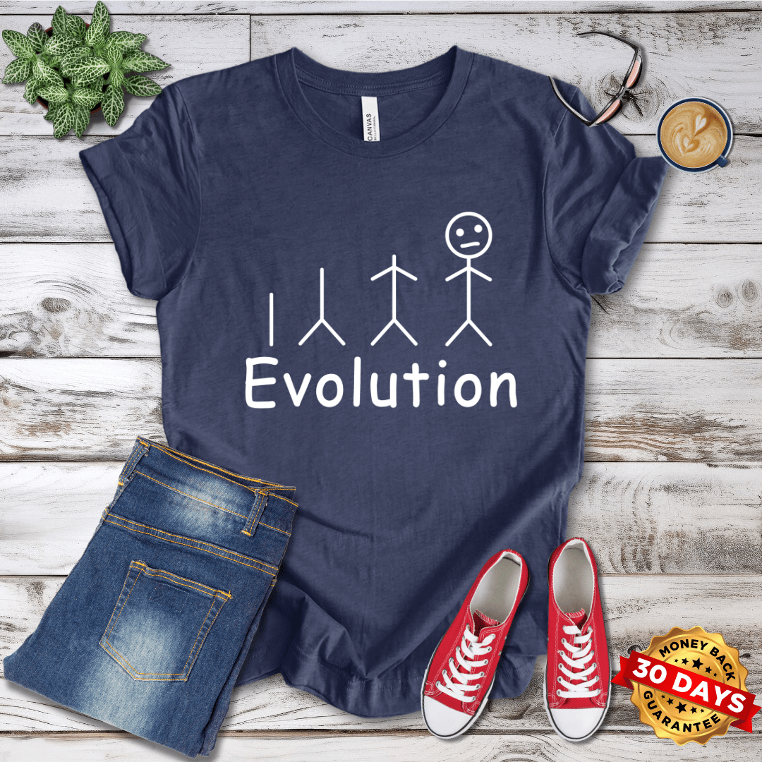 Stickman Evolution  T-Shirt