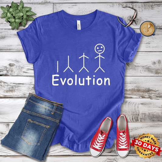 Stickman Evolution  T-Shirt