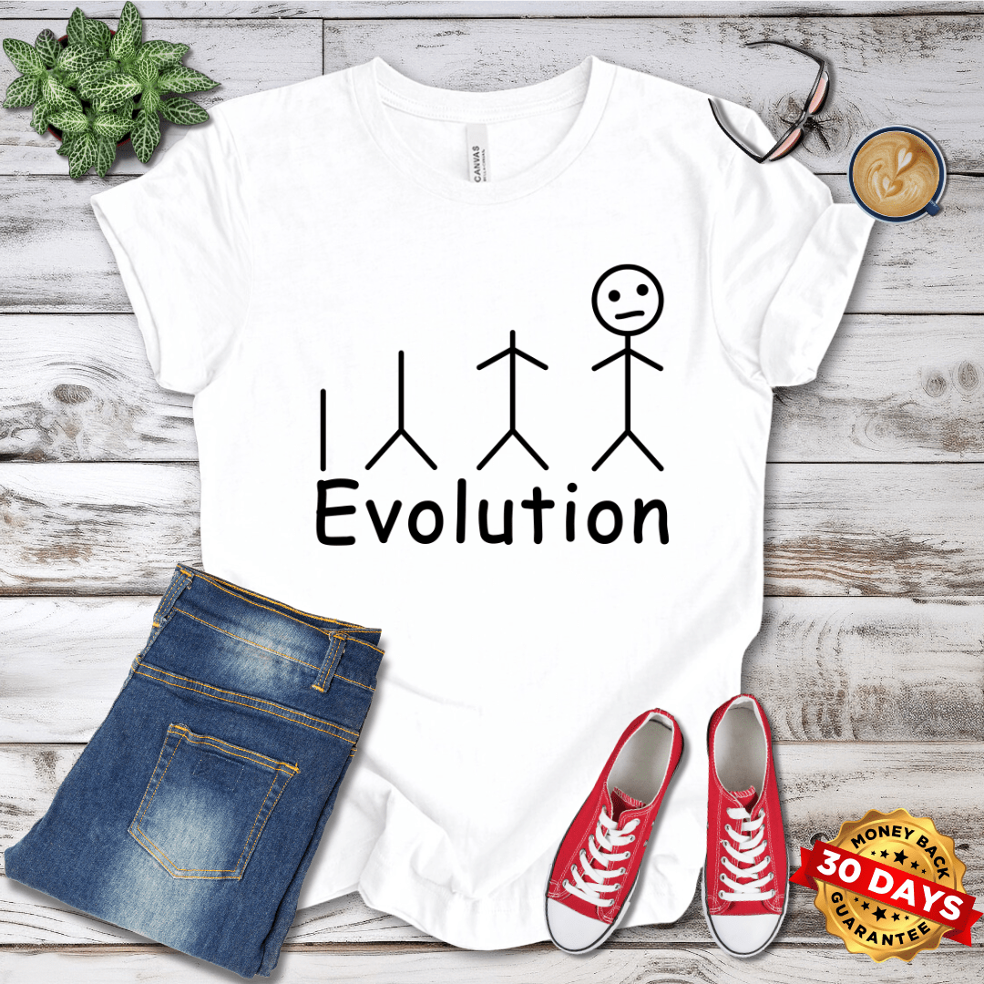 Stickman Evolution  T-Shirt