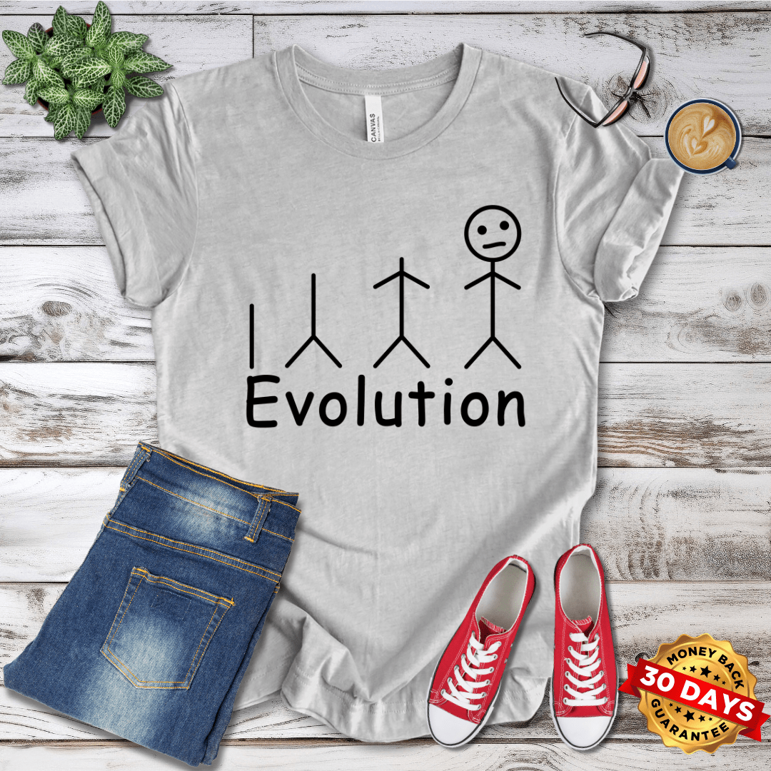 Stickman Evolution  T-Shirt