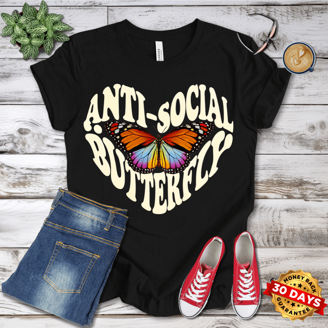 Anti-Social Butterfly T-Shirt